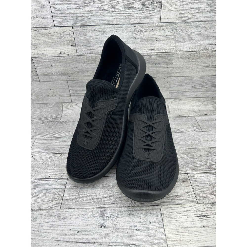 Arcopedico Easy Fit Slip On Comfort Shoes Casual Walking Sneaker Black Size‎ 8